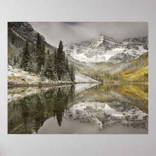 USA, Colorado, White River National Forest, Poster