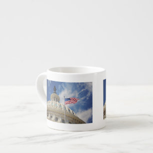 USA, Columbia, Washington DC, Capitol Building Espresso Cup