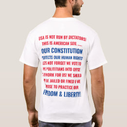 USA CONSTITUTION, FREEDOM & LIBERTY 2020 QUOTE T-Shirt