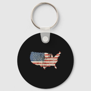 Usa Cricket America Cricket In Usa Fans Key Ring