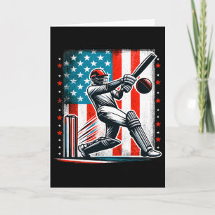 Usa Cricket Jersey Usa Cricket Team Lover Supporte Card