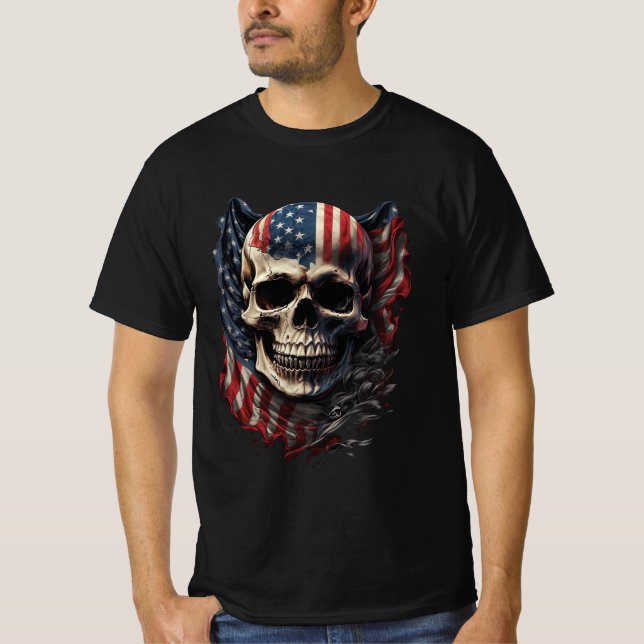 USA Danger Flag T-Shirt (Front)