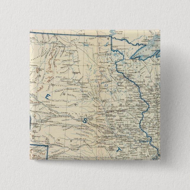 USA Dec 1860 15 Cm Square Badge (Front)