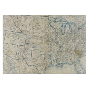 USA Dec 1860 Cutting Board