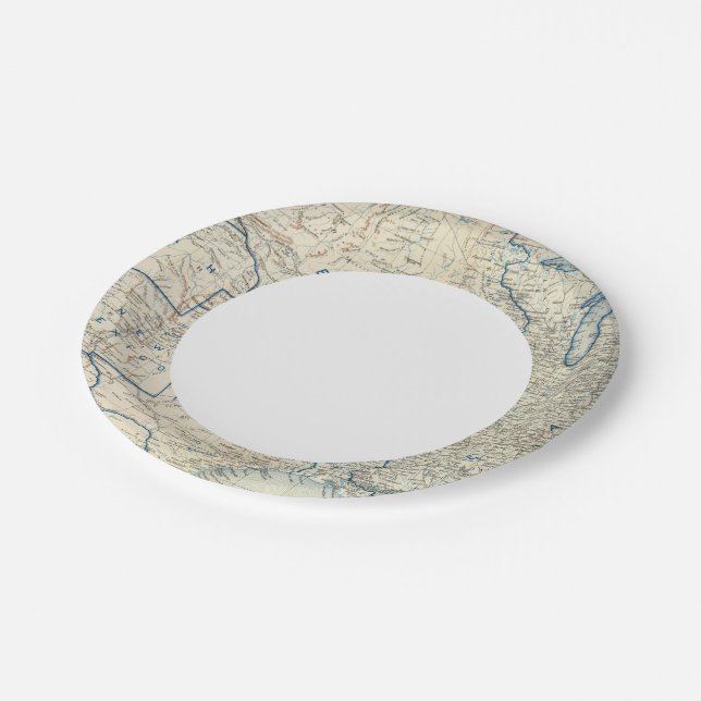 USA Dec 1860 Paper Plate (Angled)