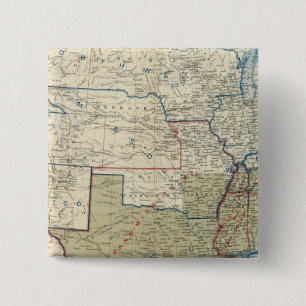 USA Dec 1863 15 Cm Square Badge