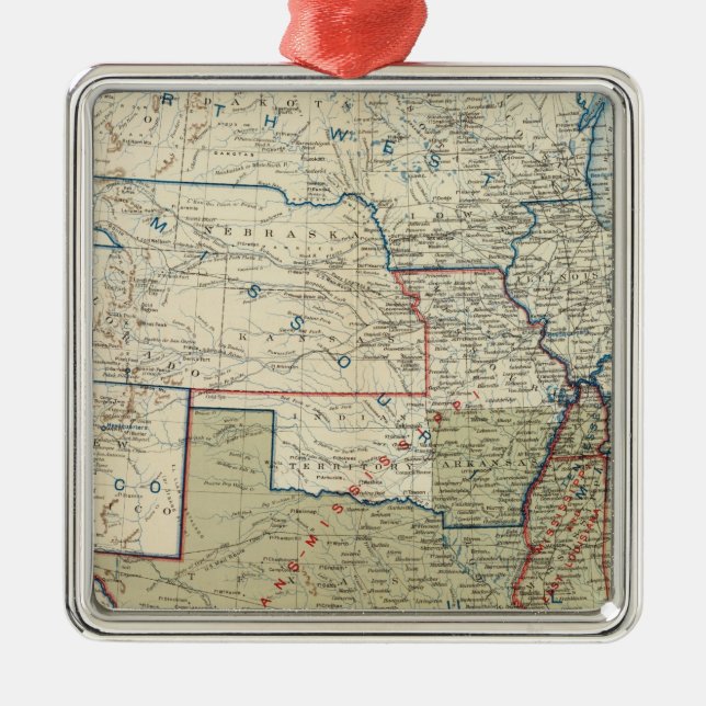USA Dec 1863 Metal Tree Decoration (Front)