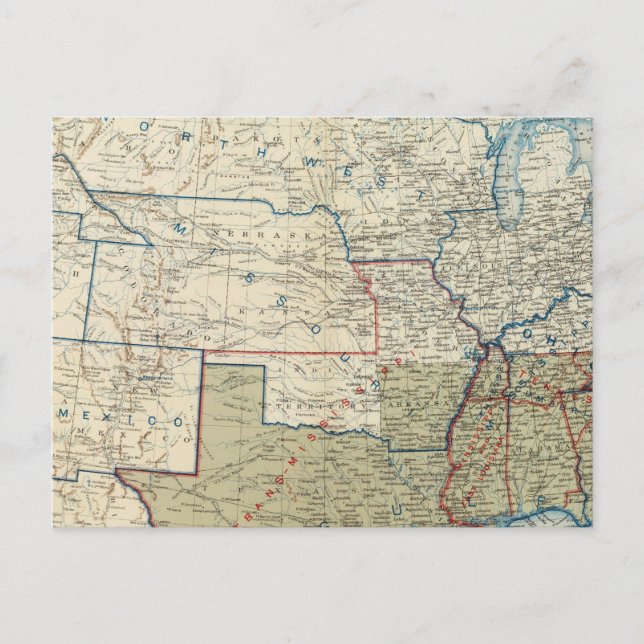 USA Dec 1863 Postcard (Front)