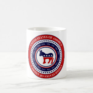 USA Democrat Coffee Mug