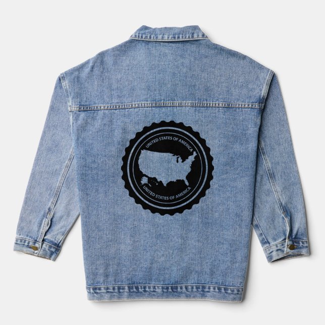 USA DENIM JACKET (Back)