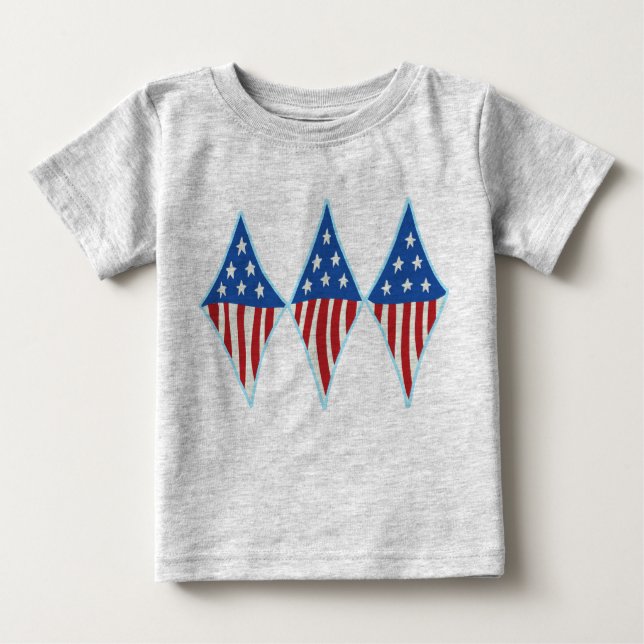 USA Diamonds Infants & Toddler T-shirts (Front)