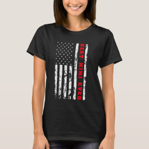 Usa Distressed American Flag Mimi Best  For Grandm T-Shirt