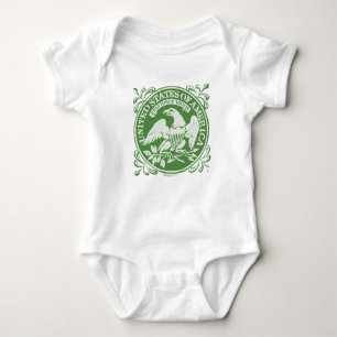 USA Dollar Bill Baby Baby Bodysuit