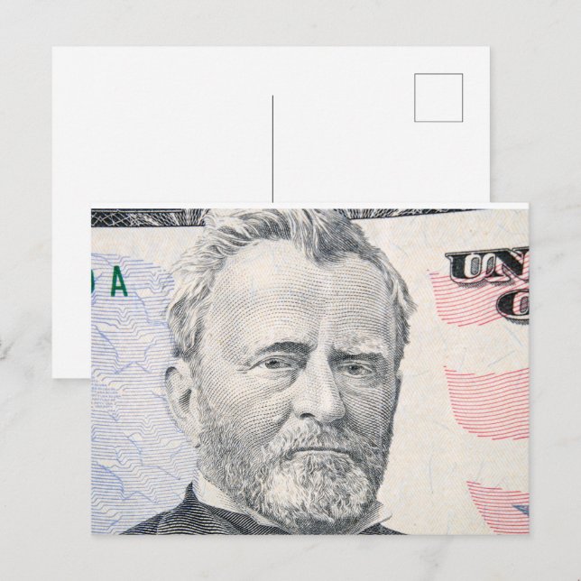 USA dollars Postcard (Front/Back)