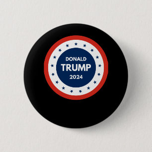 Usa Donald Trump 2024 6 Cm Round Badge