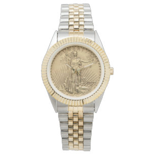 USA Double Eagle St Gaudens 1923 Gold Coin $20 Watch