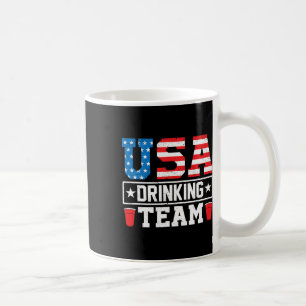 Usa Drinking Team Funny Drinking Beer Lover Coffee Mug