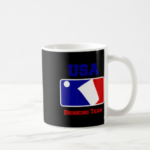 Usa Drinking Team Funny Party Beer Pong Game Coffee Mug