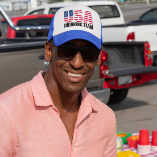 USA Drinking Team Trucker Hat