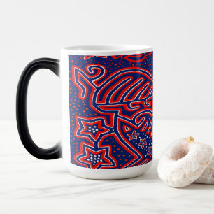 USA Eagle Democratic Patriot Magic Mug