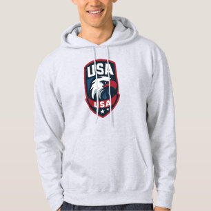 USA Eagle Sports Crest Hoodie