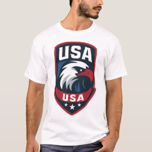 USA Eagle Sports Crest T-Shirt