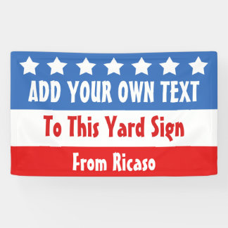 USA Election Customisable Banner
