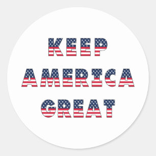 USA Elections Party Collection! Classic Round Sticker
