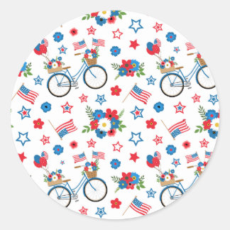 USA Elections Party Collection! Classic Round Sticker