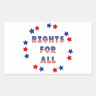 USA Elections Party Collection! Rectangular Sticker
