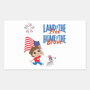 USA Elections Party Collection! Rectangular Sticker