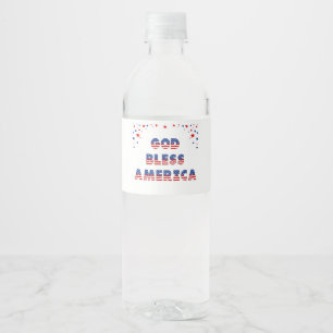 USA Elections Party Collection! Water Bottle Label