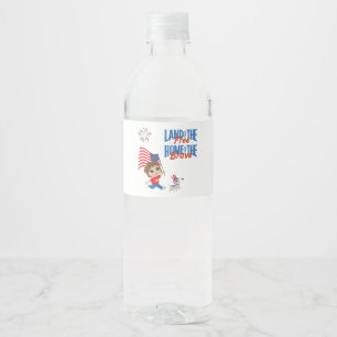 USA Elections Party Collection! Water Bottle Label