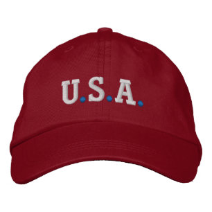 USA EMBROIDERED HAT
