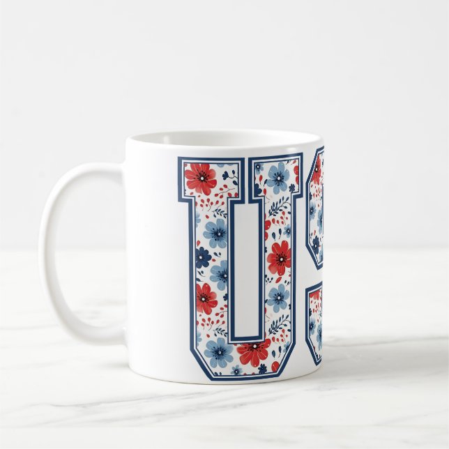 USA EST 1776  COFFEE MUG (Left)