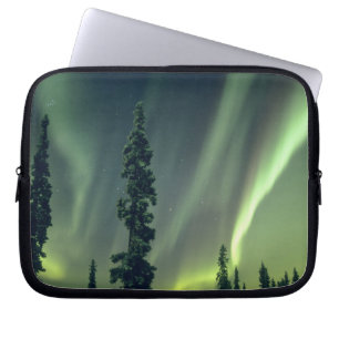 USA, Fairbanks area, Central Alaska, Aurora Laptop Sleeve