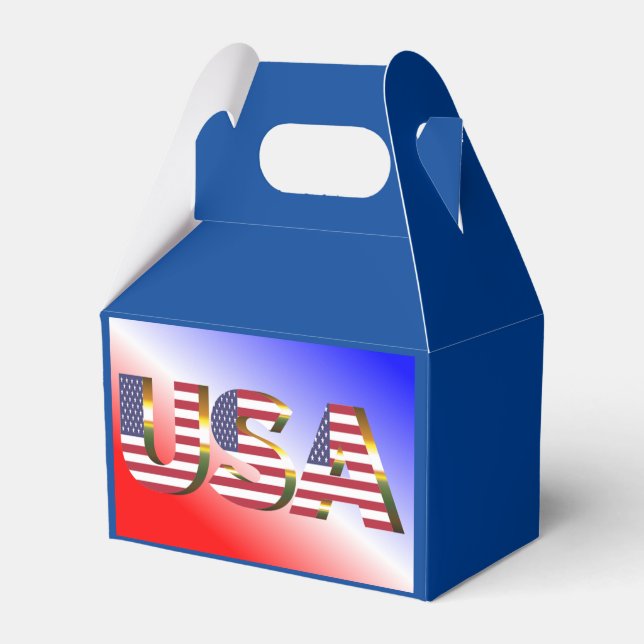 USA FAVOUR BOX (Front Side)