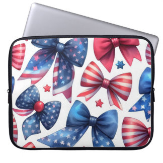 USA Field Day Bows Laptop Sleeve