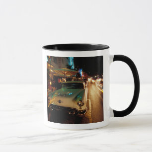 USA, FL, Miami, South Beach at night. 2 Mug