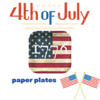 USA Flag 1776 Party