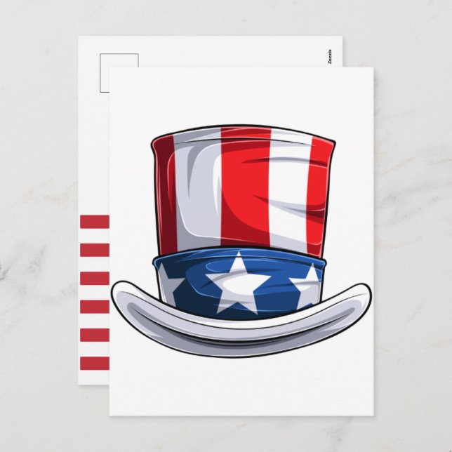 USA Flag 2026 – Bold American Flag for 250th Holiday Postcard (Front/Back)