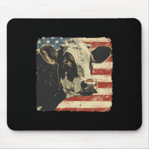 Usa Flag 4th Of July Men Women Mouse Pad