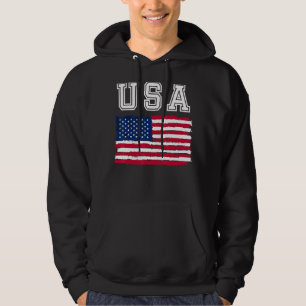 USA flag 4th of july us day of independence Hoodie