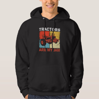USA Flag America Farm Tractor Farming Life Farmer  Hoodie