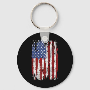 Usa Flag American Flag United States Of America 4t Key Ring