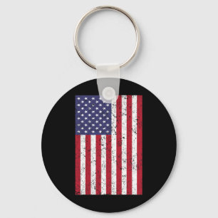 Usa Flag American Flag United States Of America 4t Key Ring