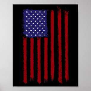 Usa Flag American Flag United States Of America 4t Poster