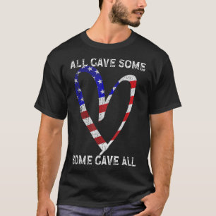 Usa Flag American Patriotic Heart Armed Forces T-Shirt