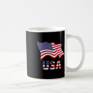 Usa Flag American United States Of America 4th Of Coffee Mug