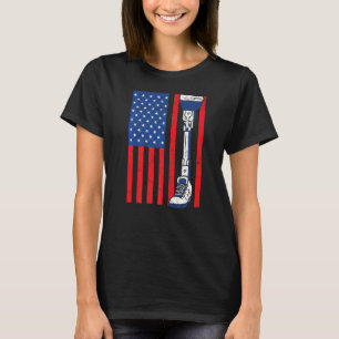 Usa Flag Amputee Amputation Prosthetics America Su T-Shirt